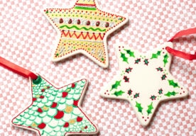 Ceramic Christmas Decoration Workshop